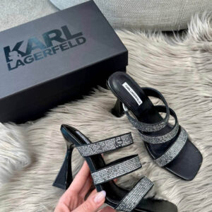 Sparkle Heeled Sandals Karl Lagerfeld