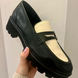 Czarne mokasyny Michael Kors