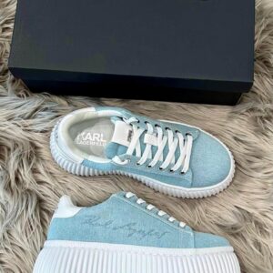 Jeansowe sneakersy Karl Lagerfeld