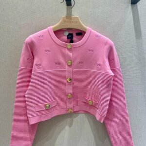 Różowy kardigan Pinko