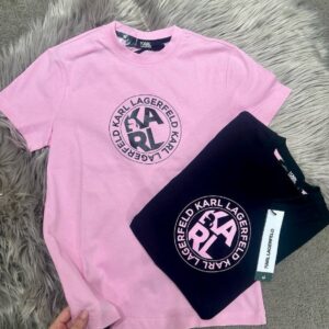 Czarny t-shirt Karl Lagerfeld