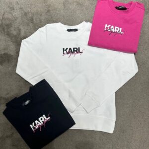 Biała bluza Karl Lagerfeld
