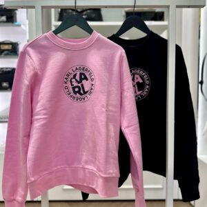 Różowa bluza Karl Lagerfeld