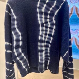 Granatowy sweter Pinko kaszmir