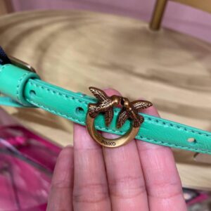 Zielony pasek Pinko 1cm