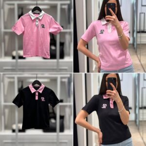 Czarne Polo Karl Lagerfeld