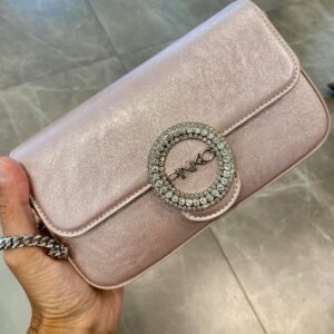 Metaliczna torebka Pinko