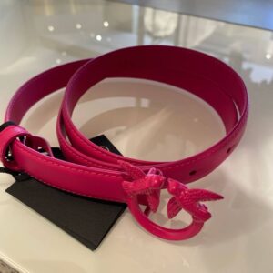 Różowy pasek Pinko fuksja