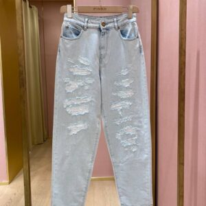 Szerokie jeansy Pinko