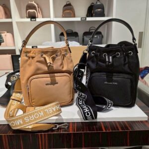 Czarny worek Michael Kors