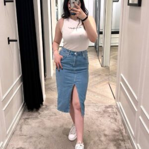 Jeansowa spódnica Karl Lagerfeld