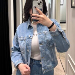 Kurtka jeansowa Karl Lagerfeld