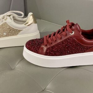 Czerwone sneakersy Michael Kors