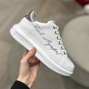 Białe sneakersy Karl Lagerfeld