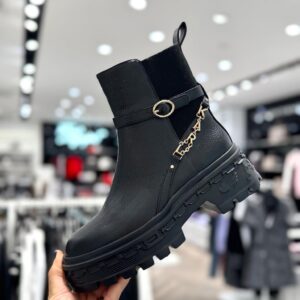 Czarne trapery Karl Lagerfeld